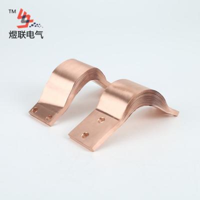 Flexible Laminated Copper Busbar Customized Copper Flexible Busbar